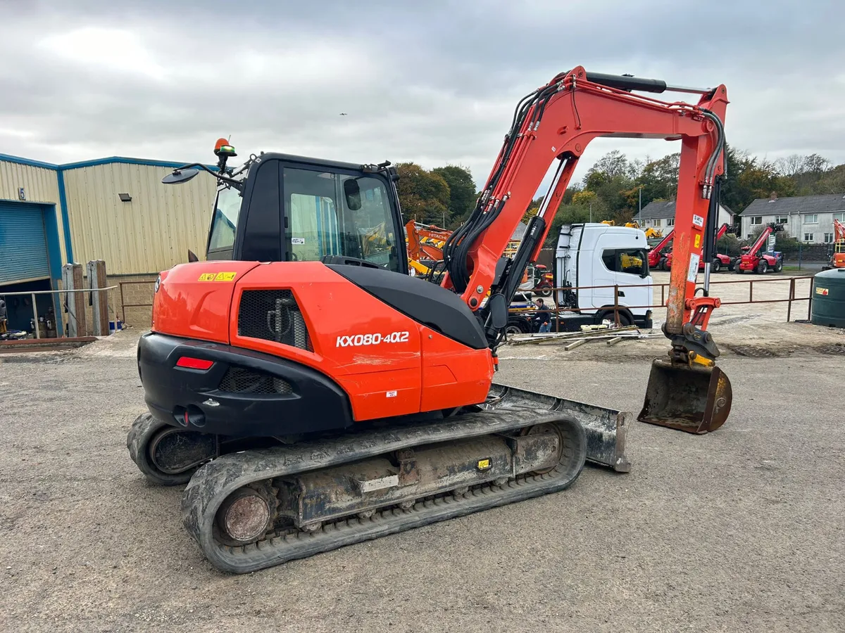 2022 Kubota KX080 Only 2900Hrs - MULLANS - Image 3