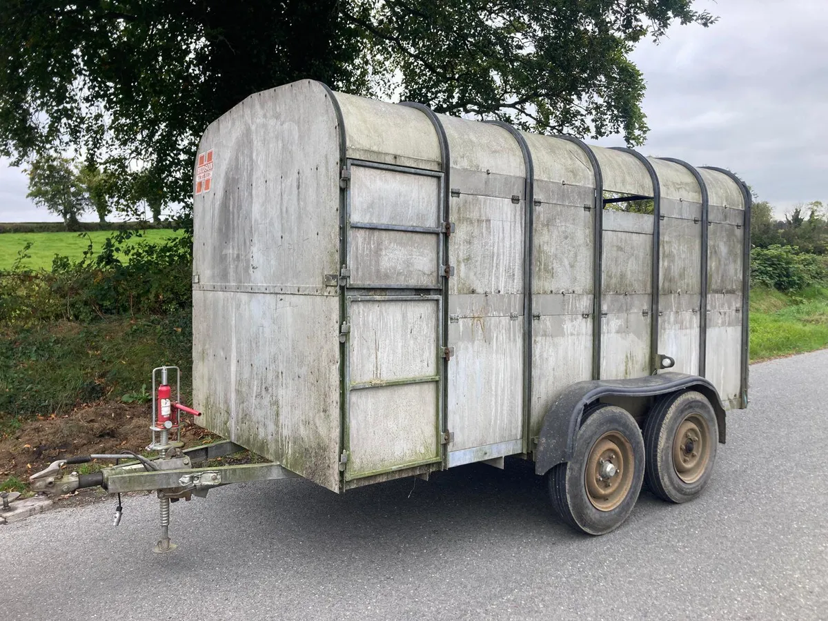Hudson Cattle Trailer 12ft Cattle Trailer NO VAT - Image 1
