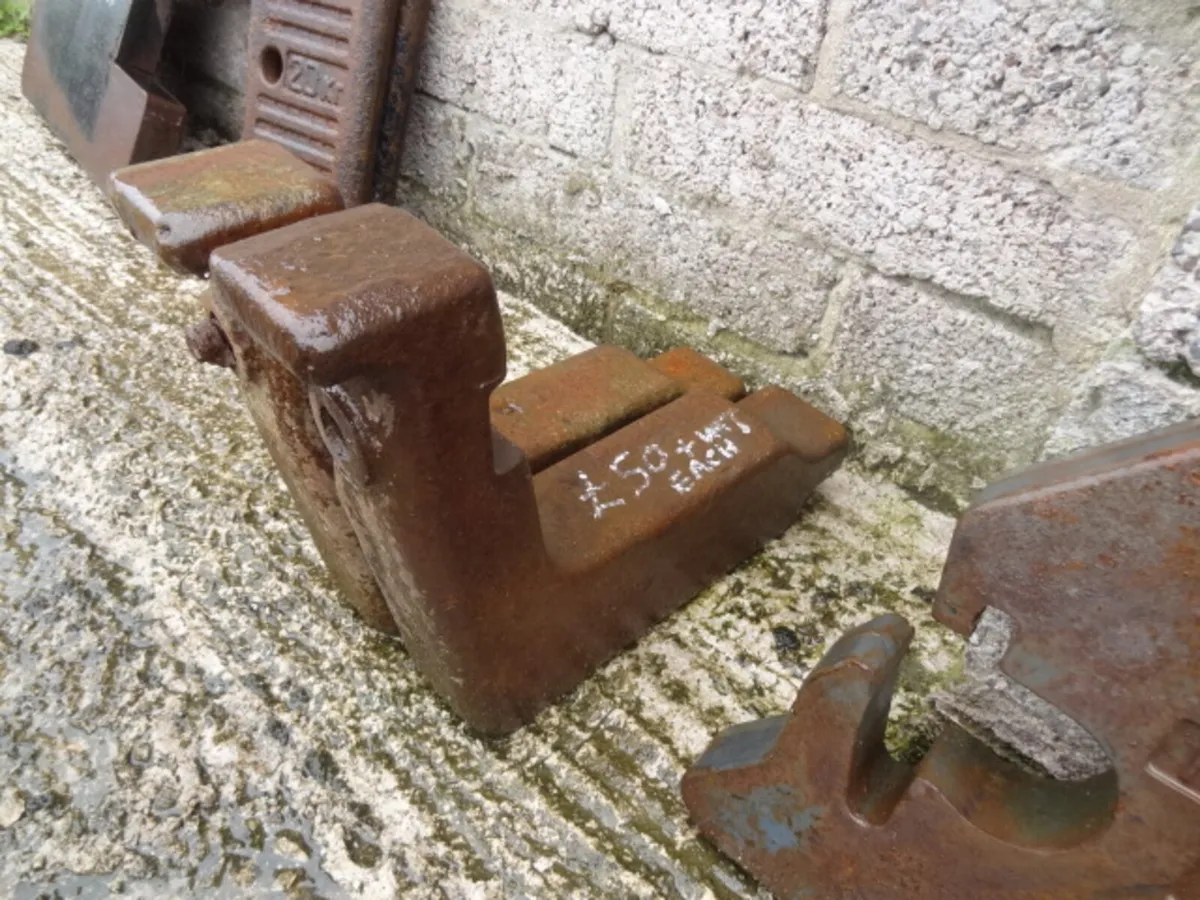 Selection of Tractor Weight Slices - Image 2