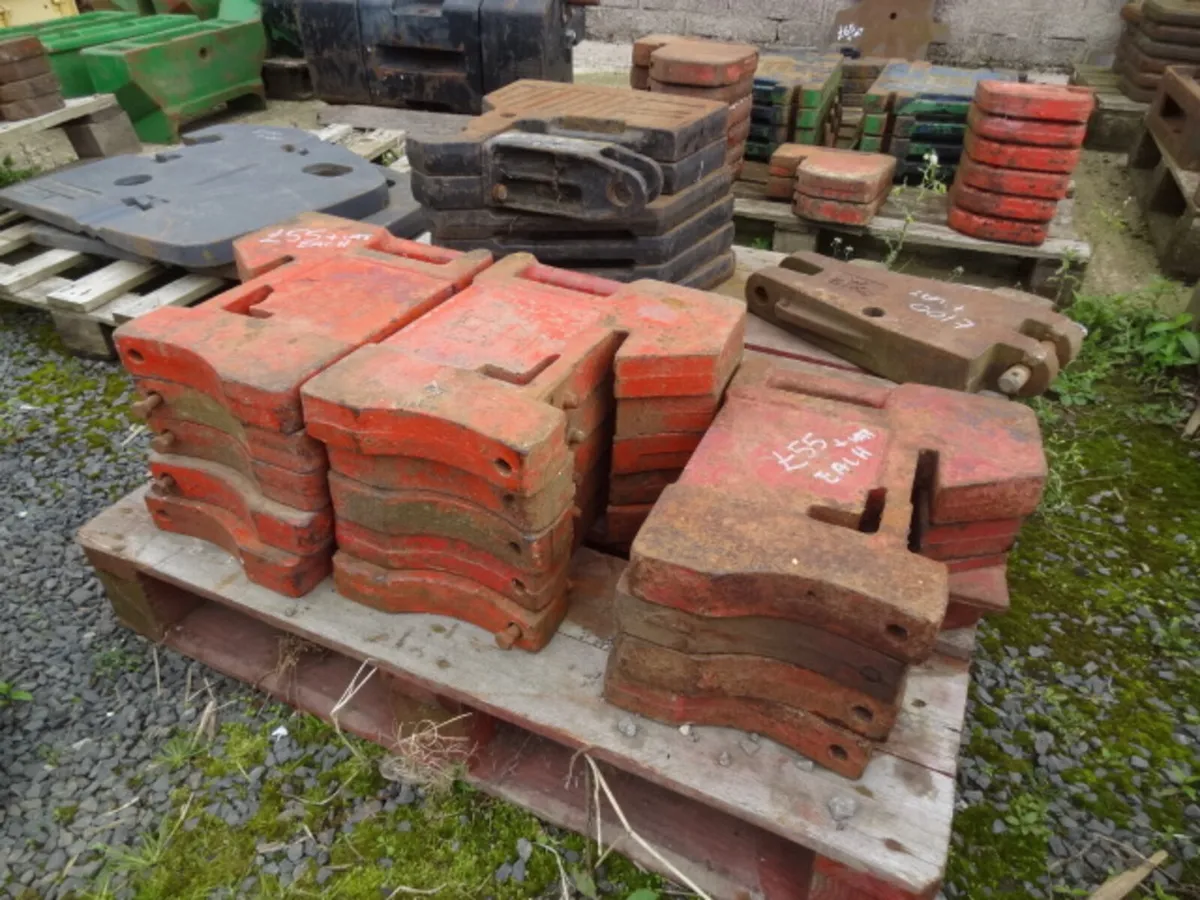 Case International IH Tractor Suitcase Weights - Image 2