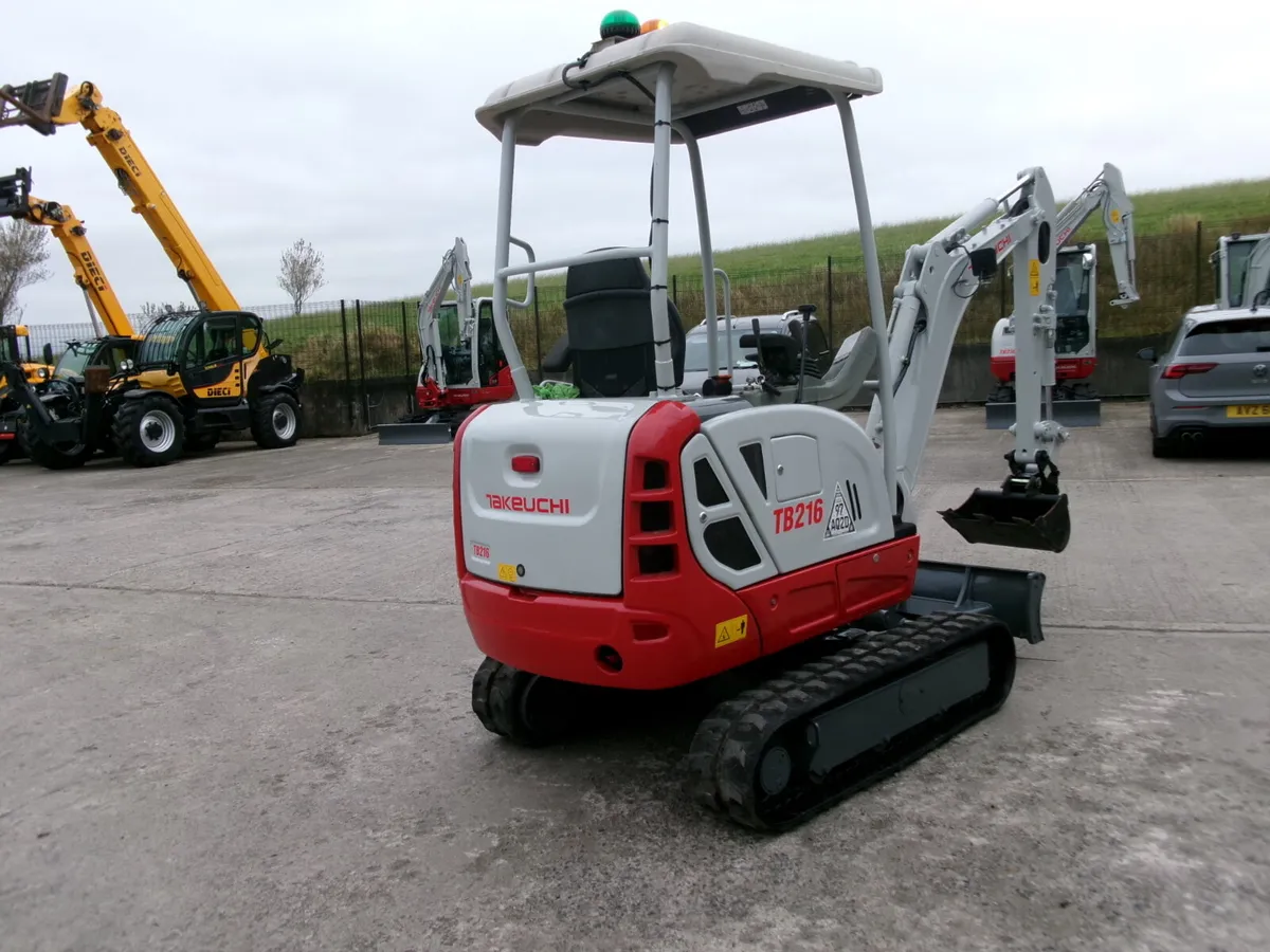 Takeuchi TB216 canopy  #14004165 - Image 4