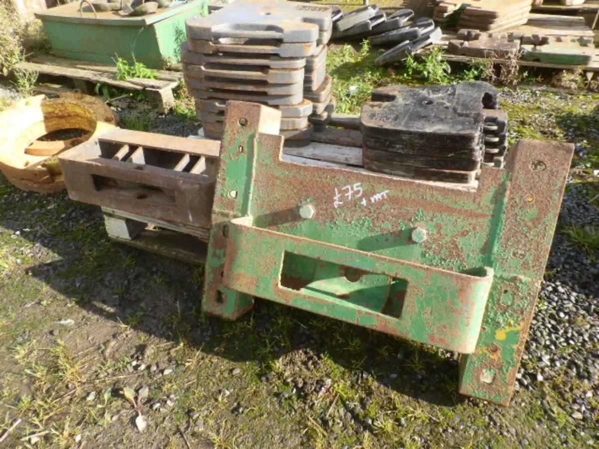 MF Massey Ferguson Tractor Weight Carriers - Image 2
