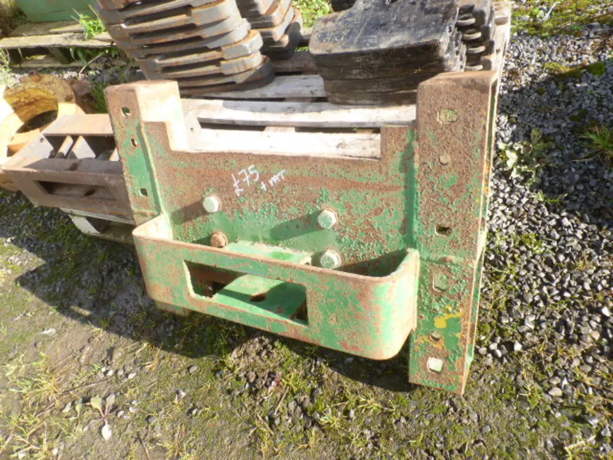 MF Massey Ferguson Tractor Weight Carriers - Image 3