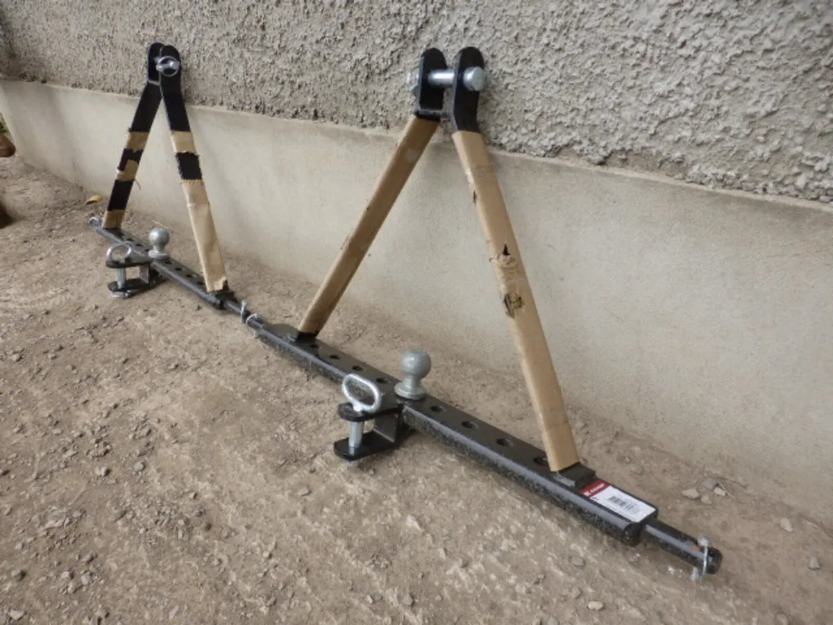 Linkage Drawbar with Ball Hitch 3 Sizes Available - Image 1
