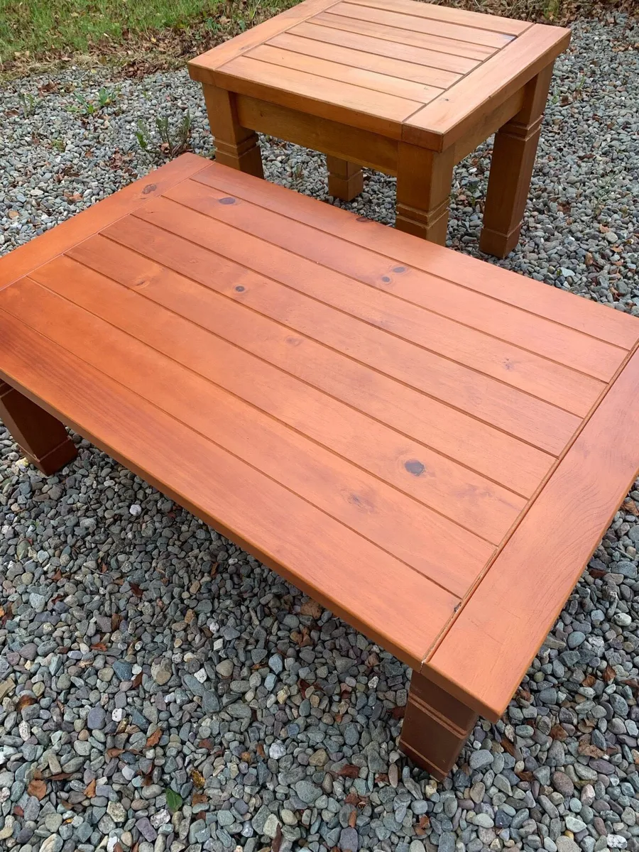 Coffee table and lamp table - Image 2