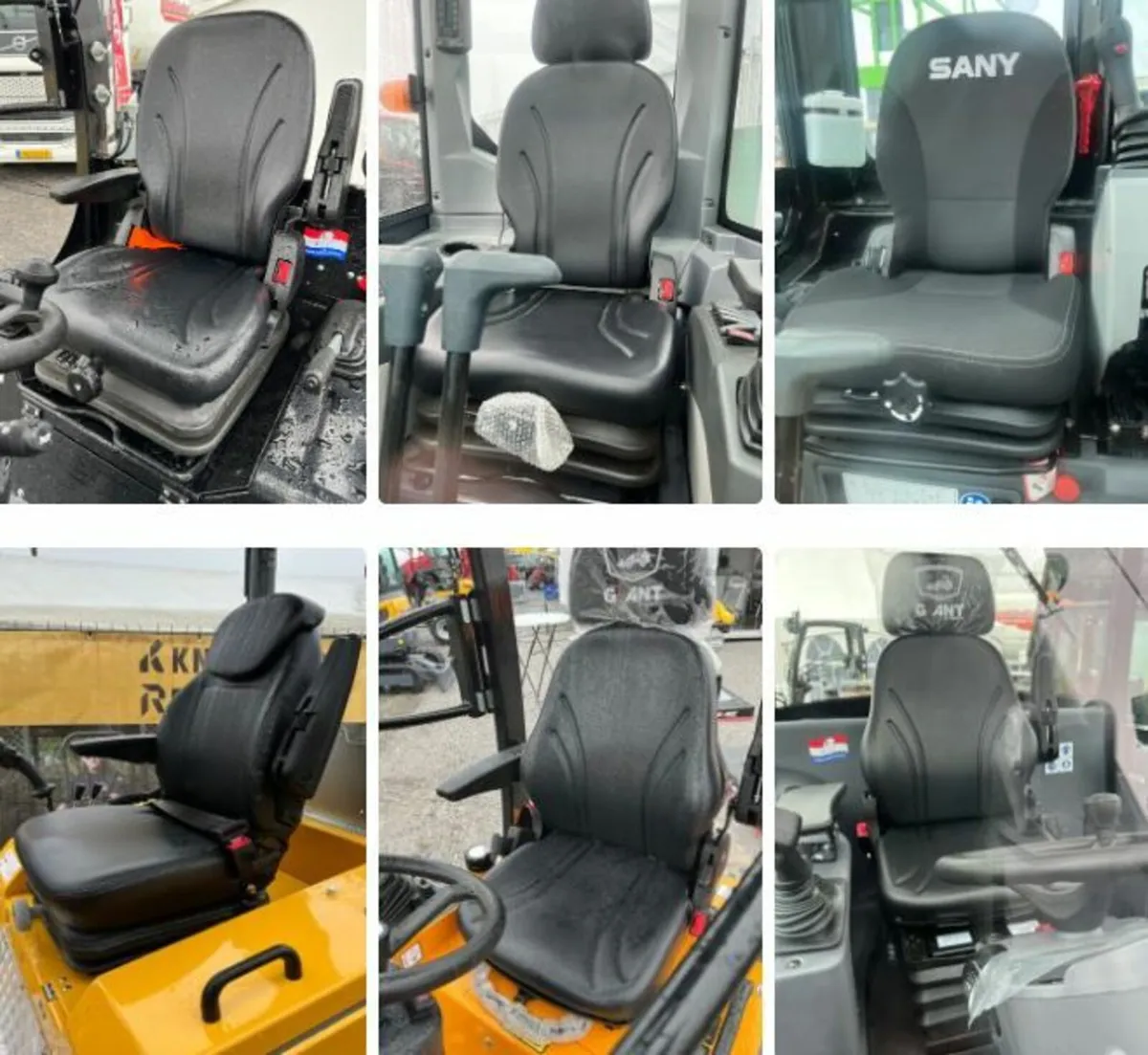 Digger - Excavator -Loader - Dump Truck Seats... - Image 2