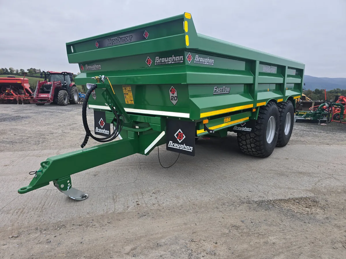 BROUGHAN 20T DUMP TRAILER - Image 1