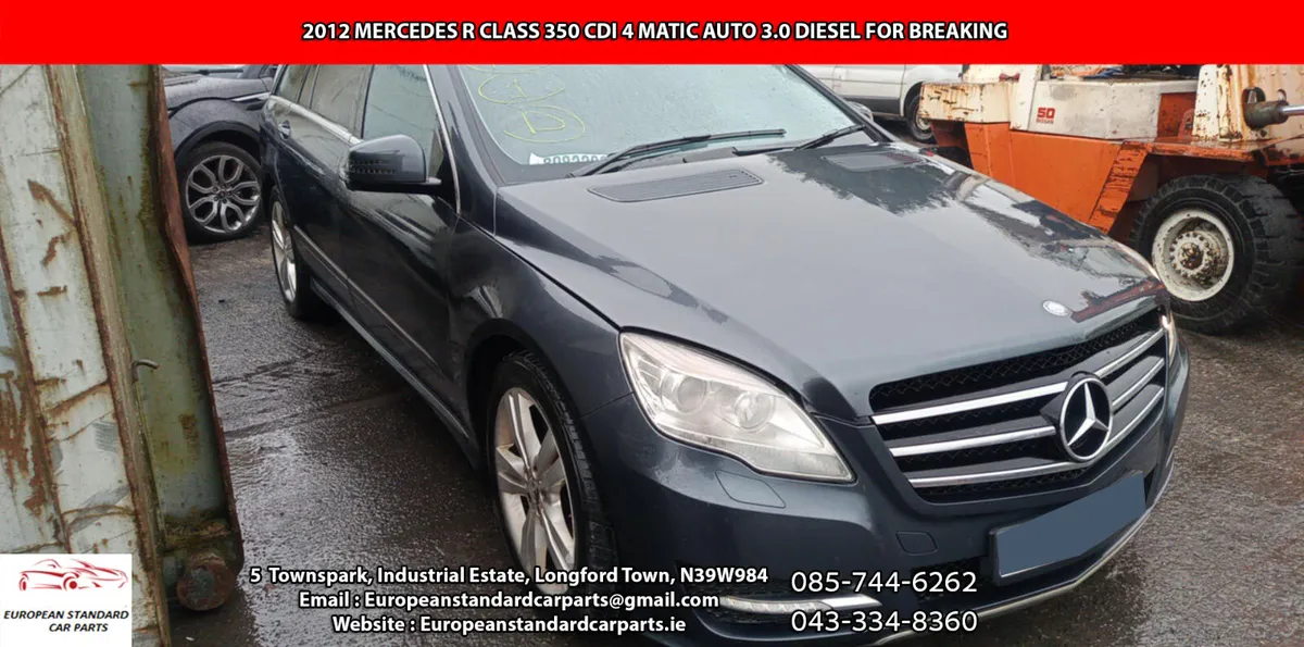 2012 MERCEDES R-CLASS 3.0 DIESEL FOR BREAKING! - Image 3