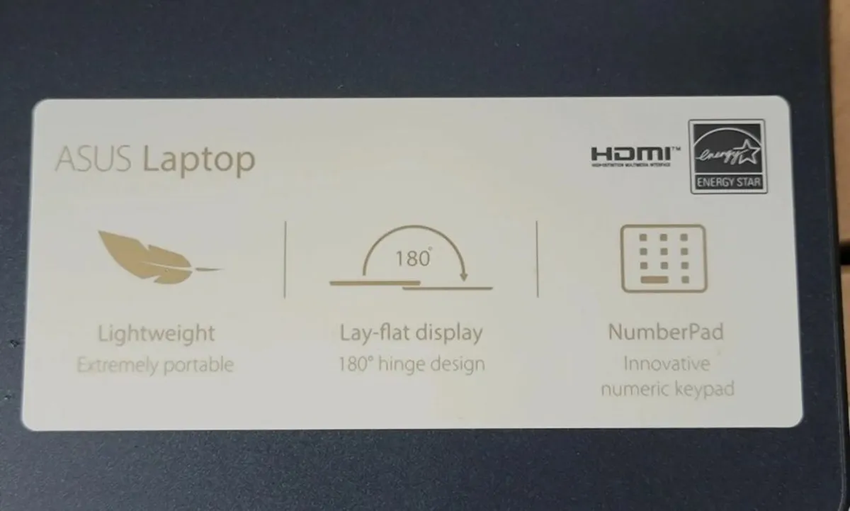 Asus E410 laptop - Image 4