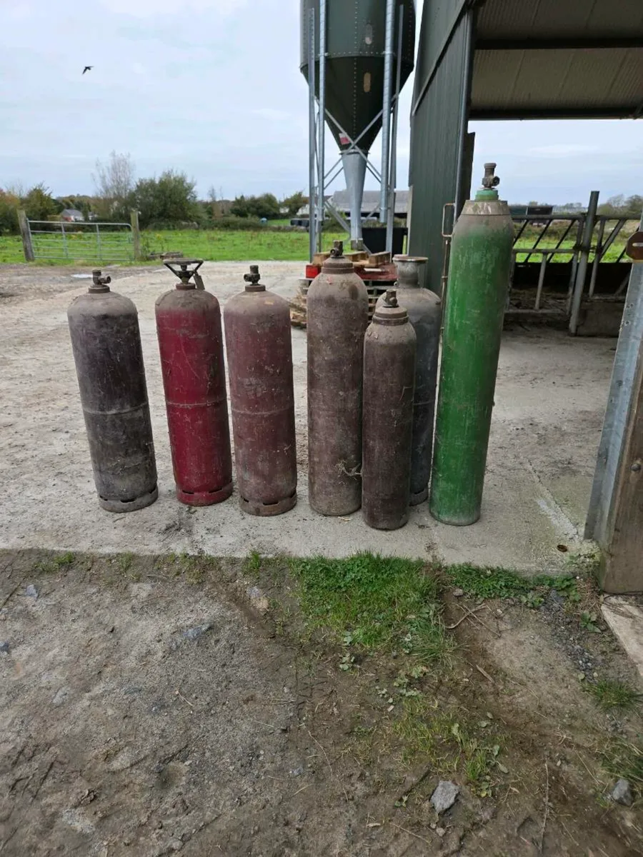 Acetylene & argon gas bottle - Image 2