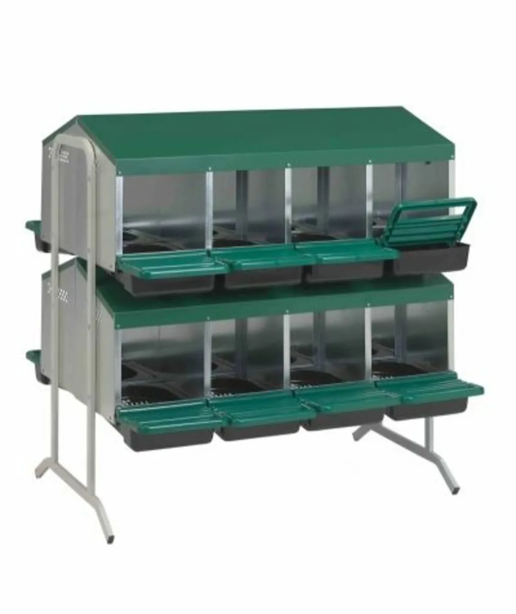 Rollaway Steel Nest Boxes - Image 1