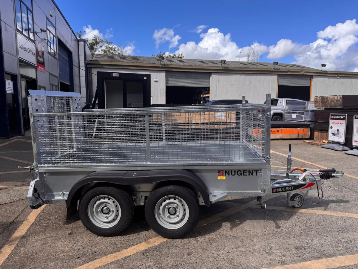 "New Nugent 8'2" x 4'2" twin/single axle - Image 1