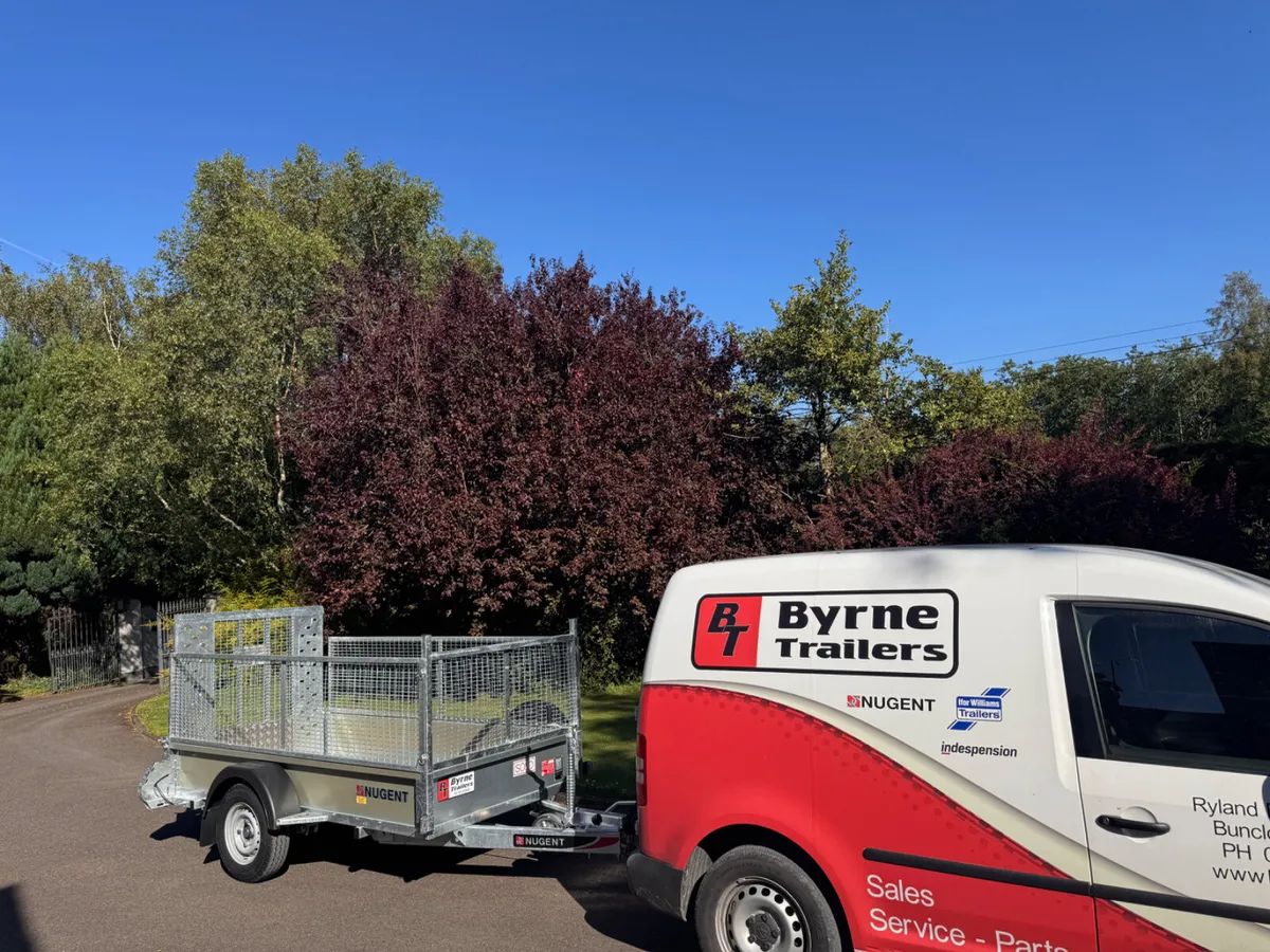 "New Nugent 8'2" x 4'2" twin/single axle - Image 1