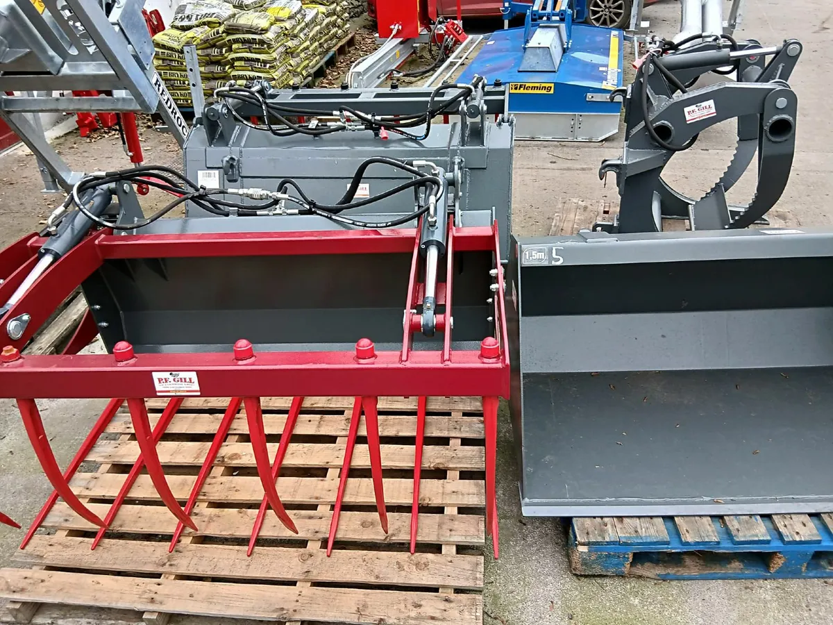 GRABS • SPIKES • PALLET FORKS • BUCKETS - Image 2