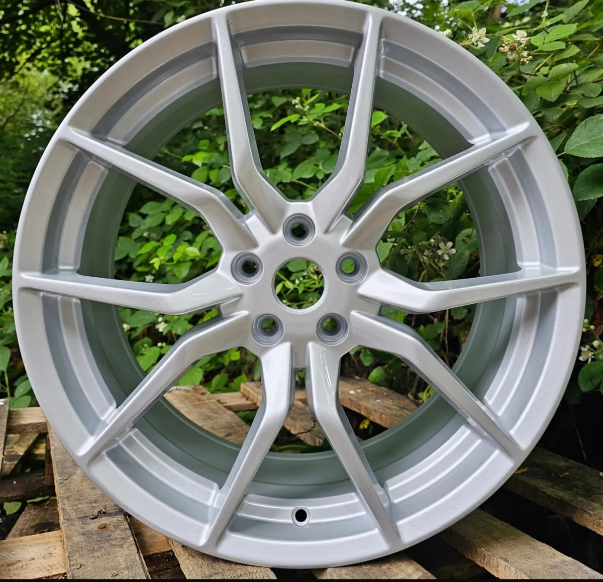 18” Ford 5x108 silver