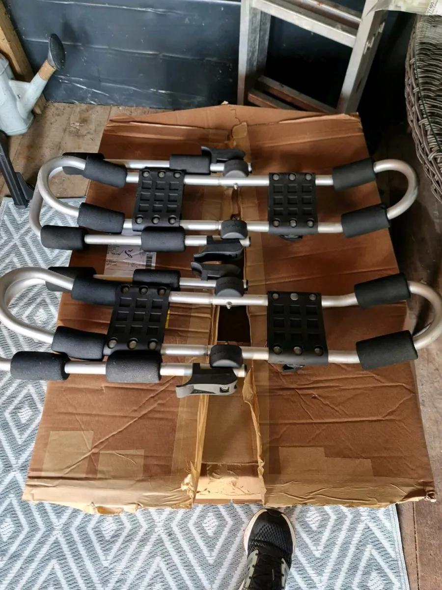 Kayak Roof Rack for 2 Kayaks, J-Style 4-in-1. - Image 3