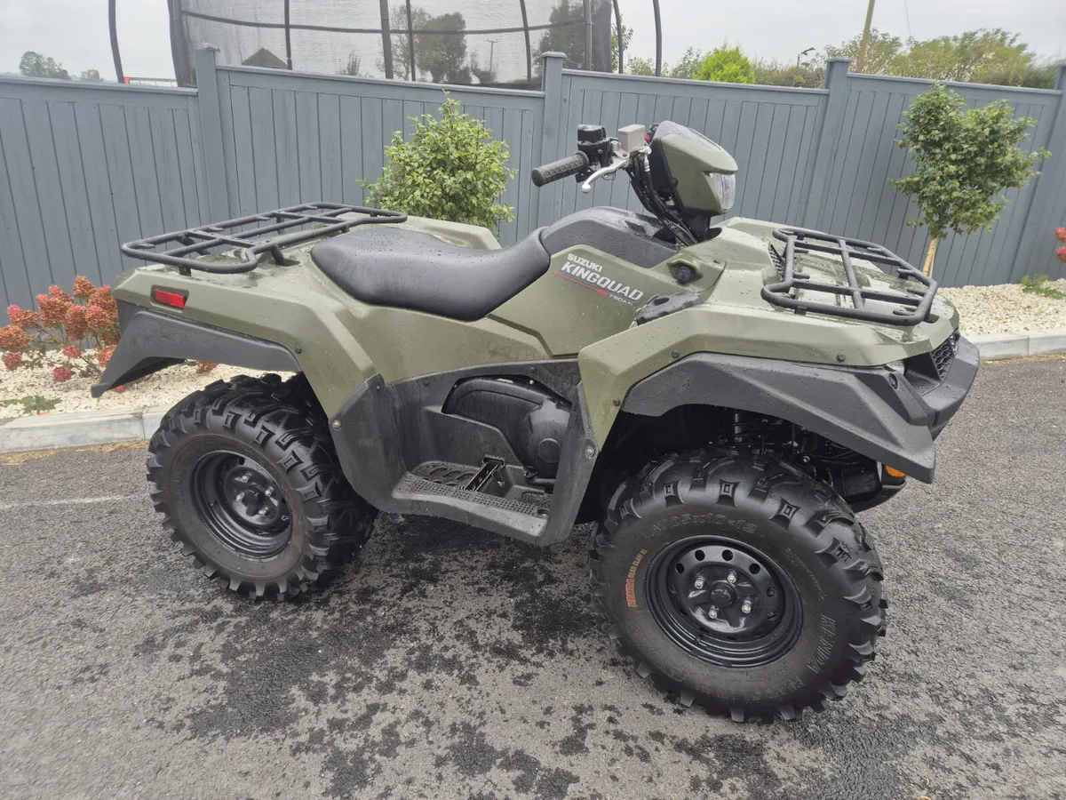 SUZUKI KINGQUAD 750 AS NEW - Image 1