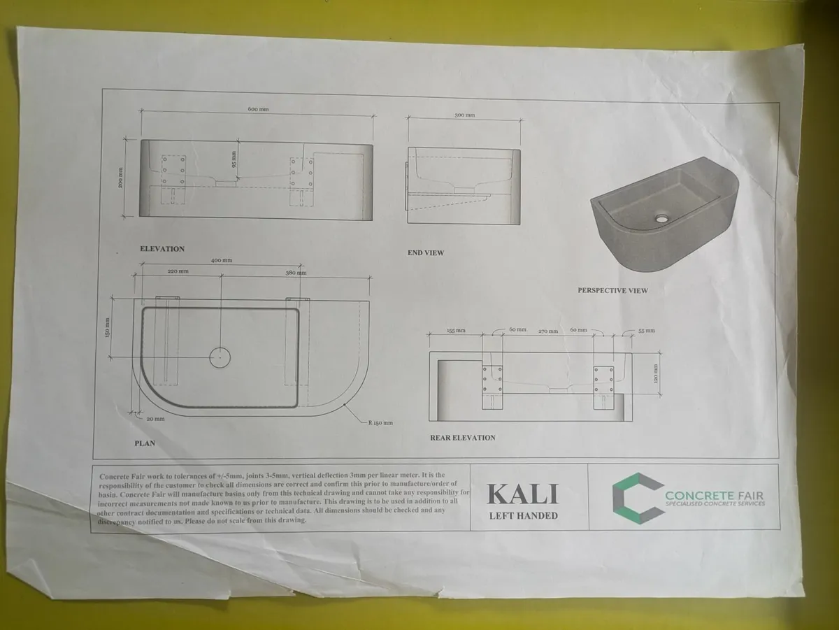 Concrete sink - Image 3
