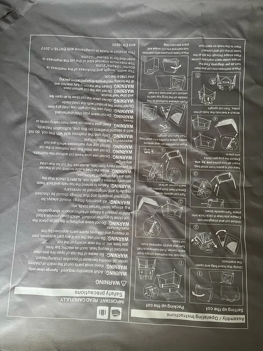 Travel cot - Image 3