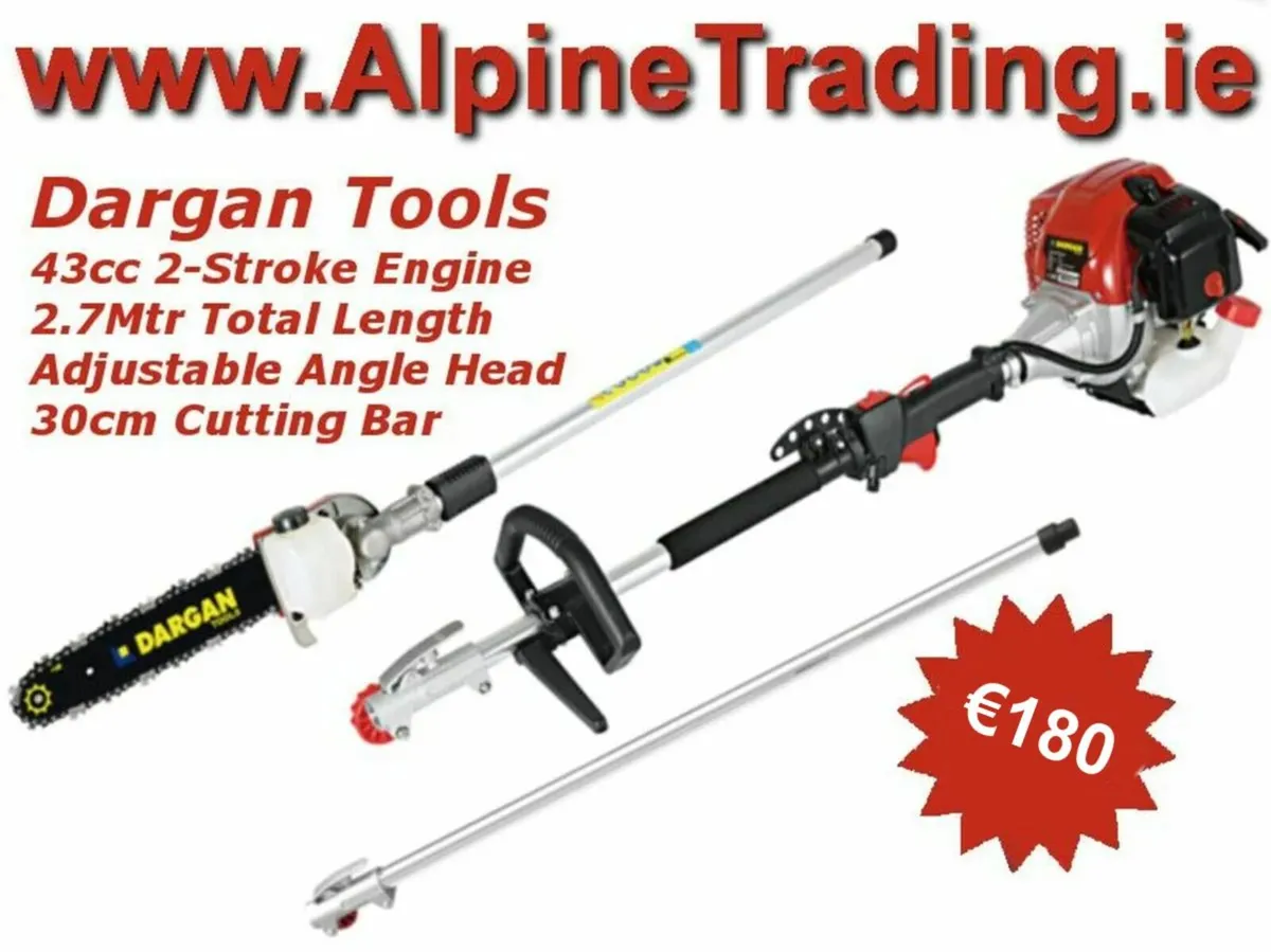 Pole Saw 43cc 2-Stroke Dargan DG17 - Image 1