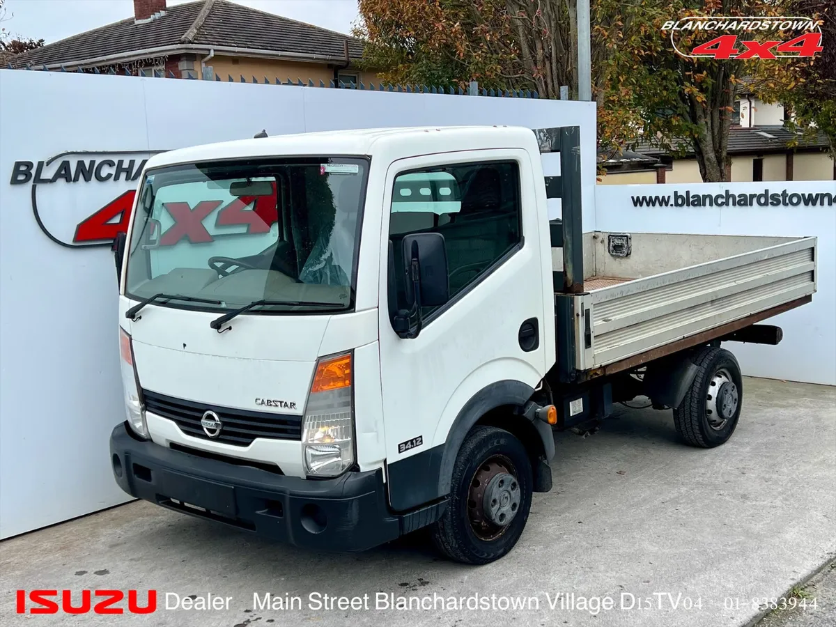 NISSAN CABSTAR 3.5T DROPSIDE TRUCK - Image 1