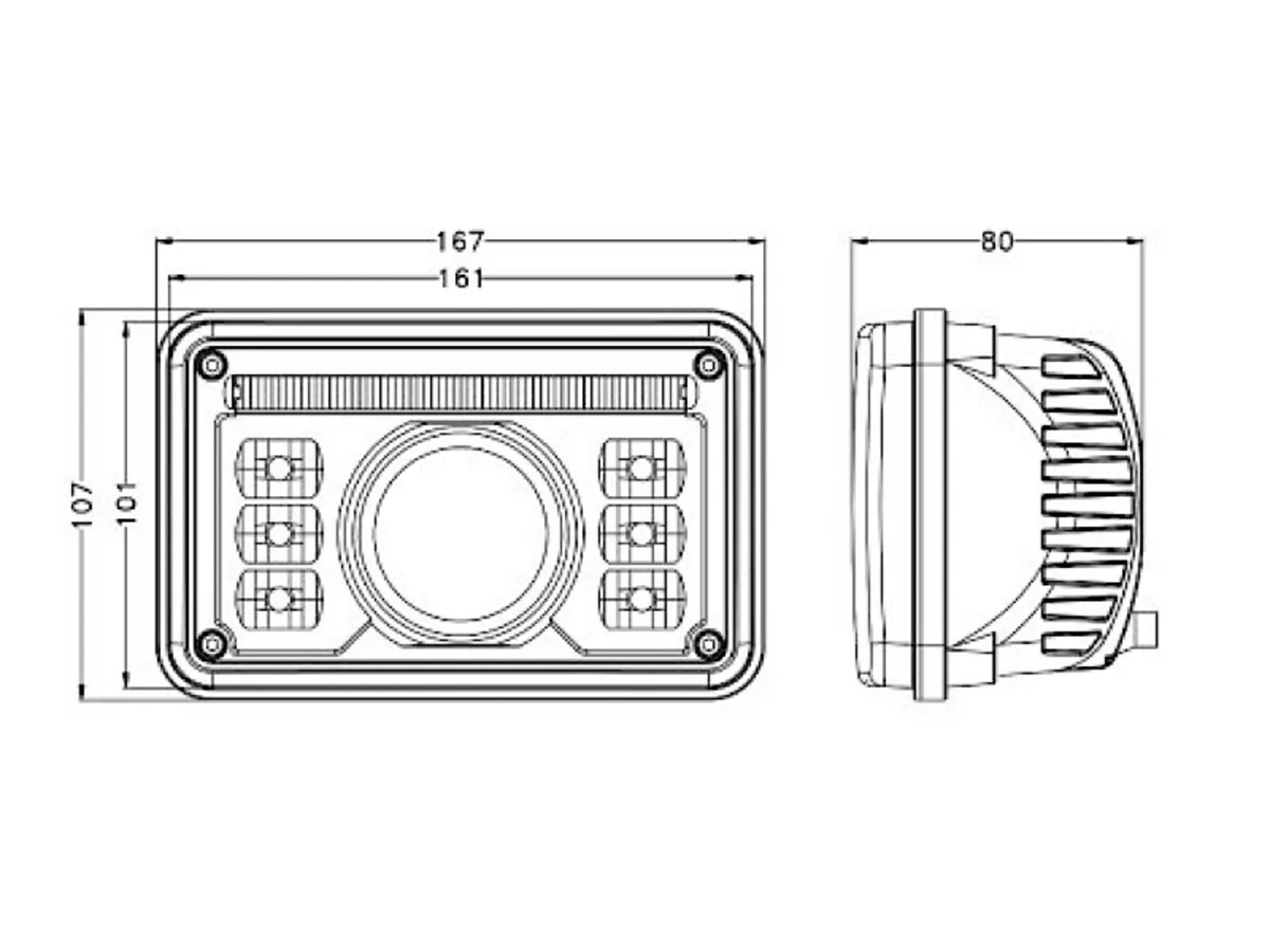 Valtra / Valmet 00 / 50 Series LED Headlights - Image 3