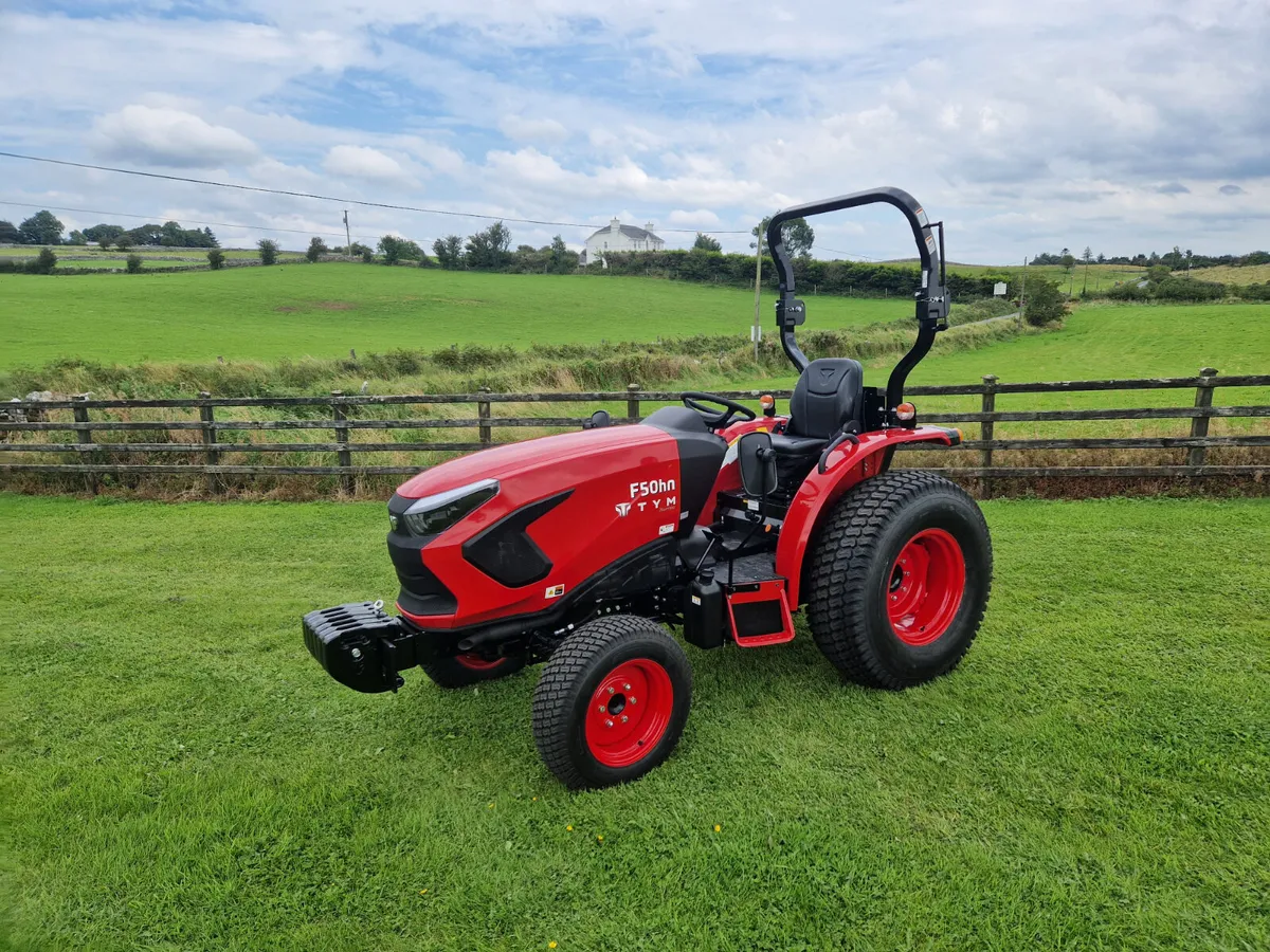 TYM F Series Compact Tractor 5 YEAR WARRANTY - Image 1