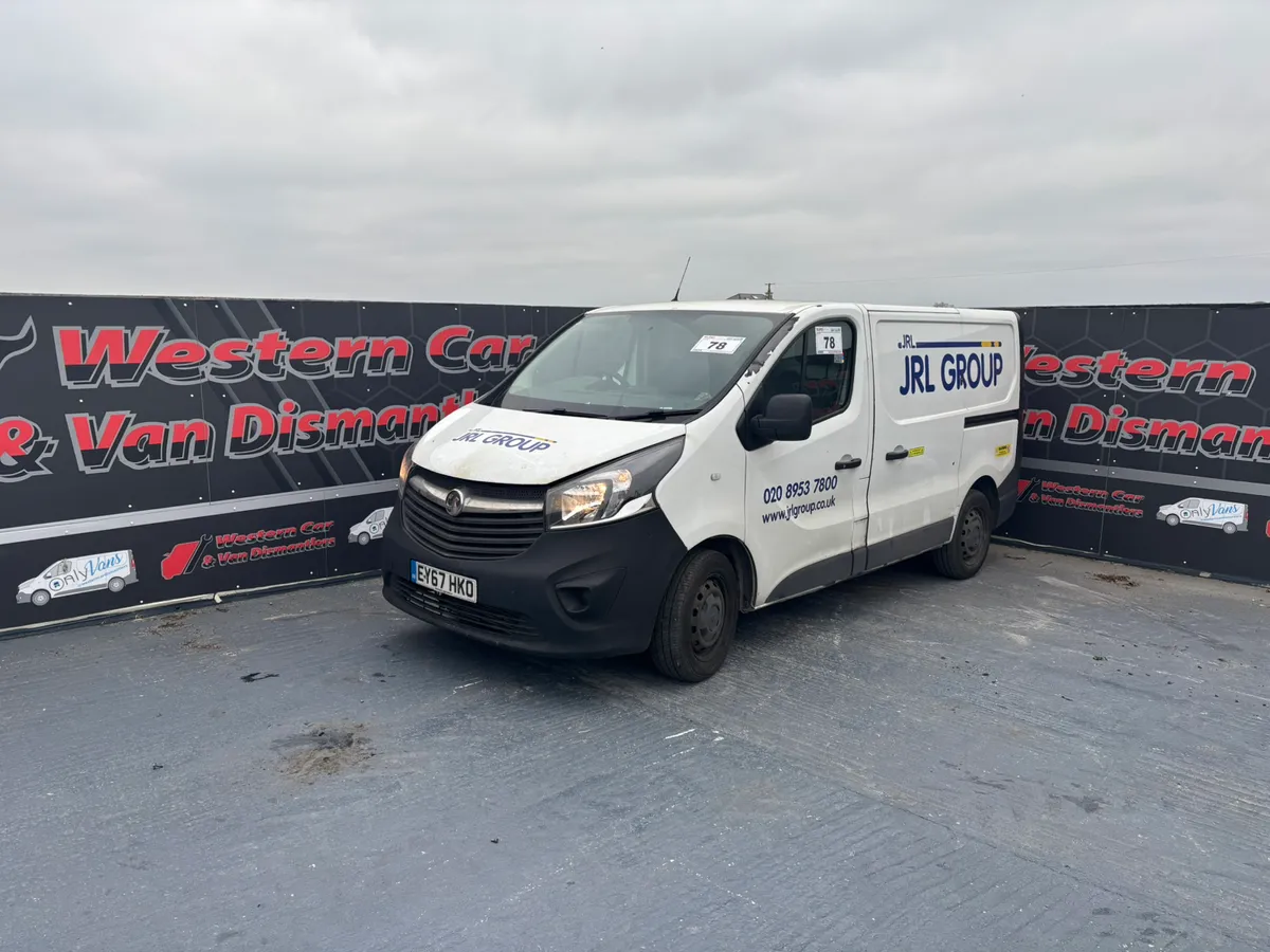 172 Opel Vivaro 1.6 tdi for dismantling