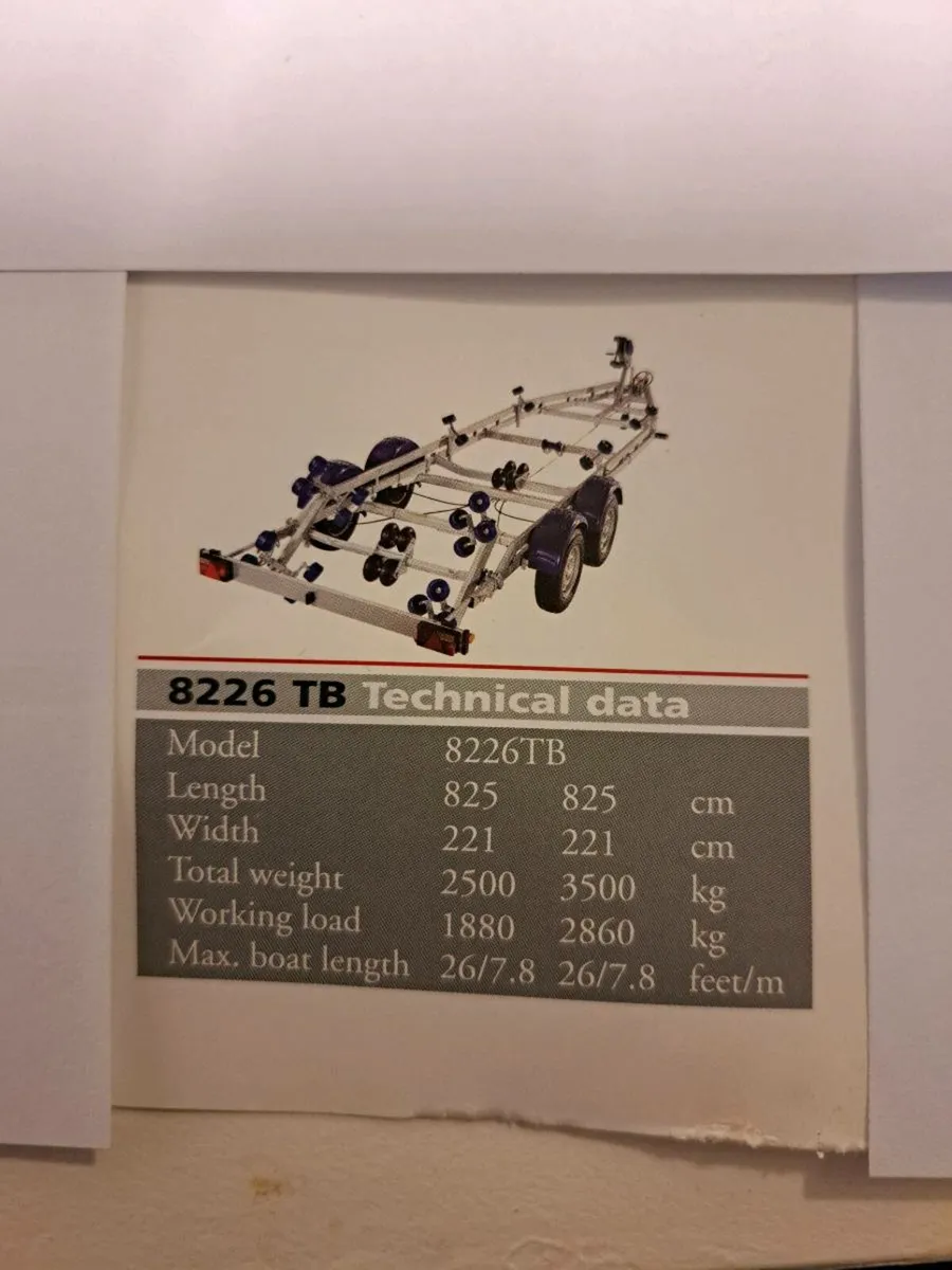 Boat trailer for sale - Image 2