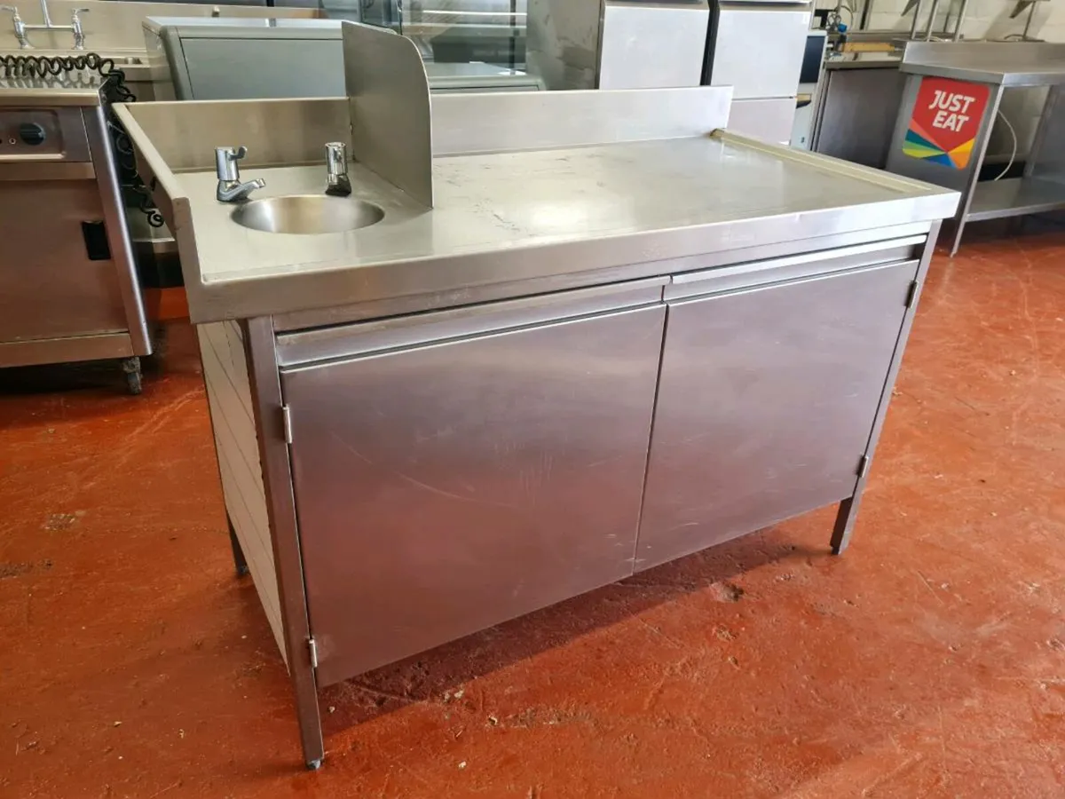 Stainless Steel Sinks, Tables and Stands - Image 1