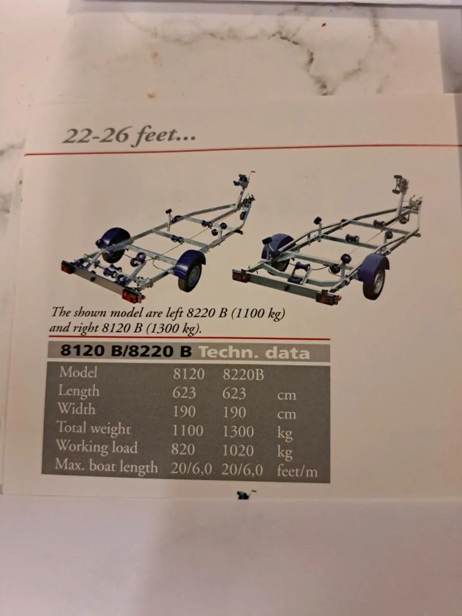 Boat trailer for sale - Image 2