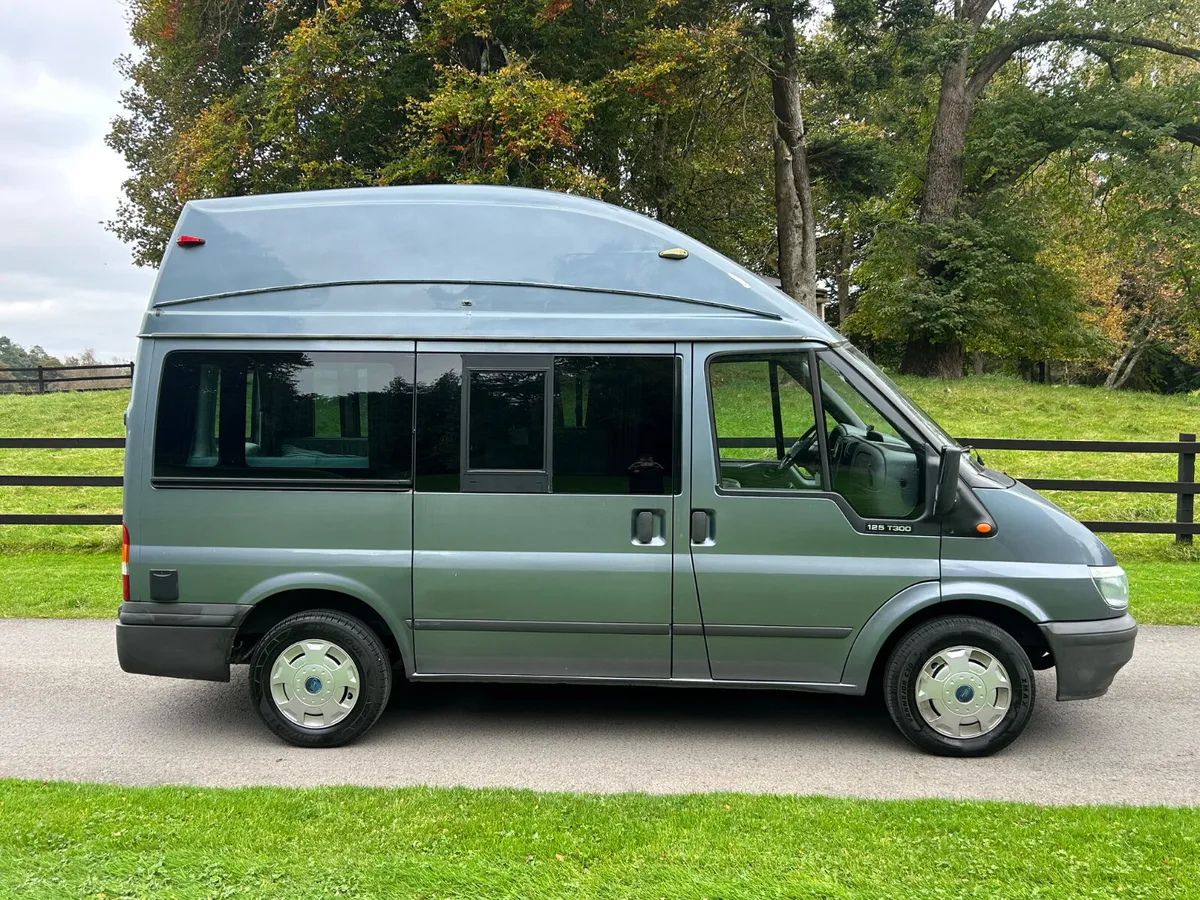 FORD TRANSIT  CAMPER - HIGHROOF -  NEW CVRT = - Image 4