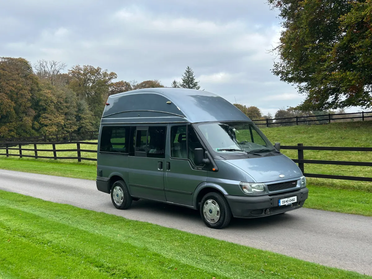 FORD TRANSIT  CAMPER - HIGHROOF - LHD MEDIUM WHEEL - Image 2