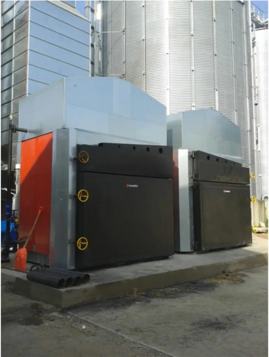 Straw Boiler Air Heater 120 degrees - Image 2