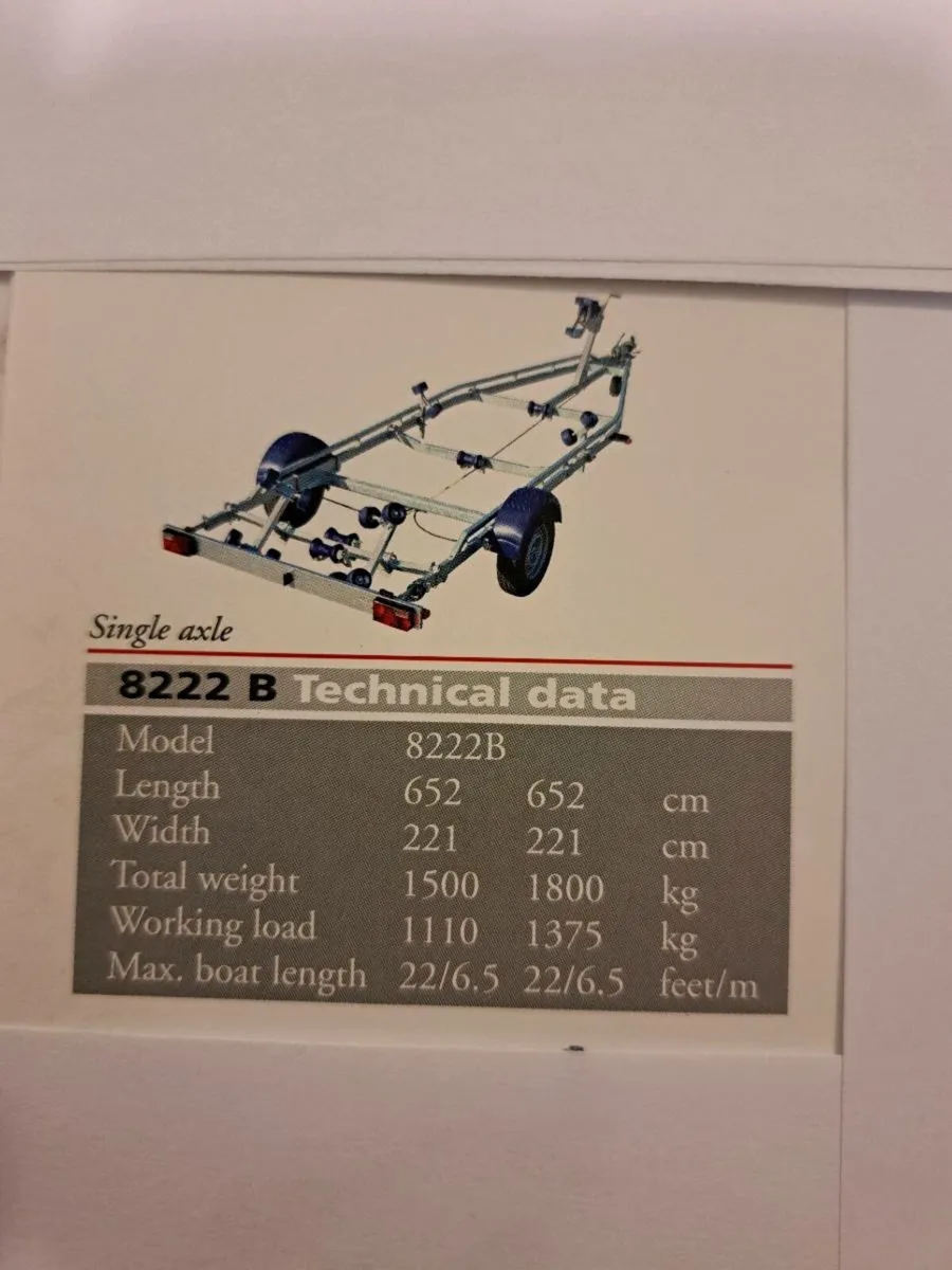 Boat trailer for sale - Image 2