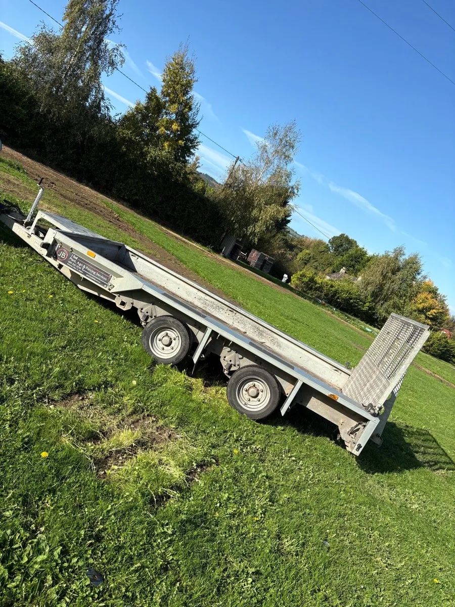 Ifor Williams plant trailer - Image 3