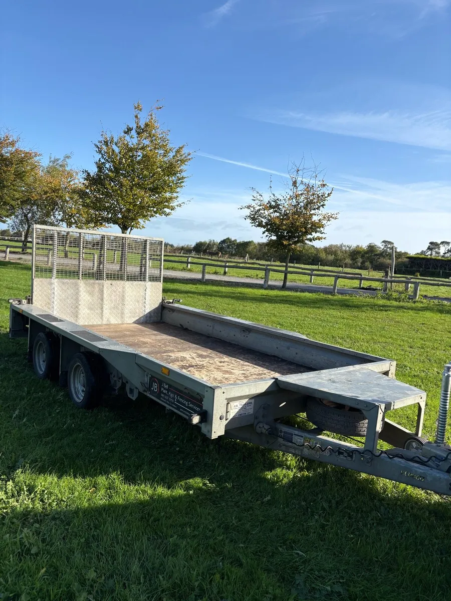 Ifor Williams plant trailer - Image 4
