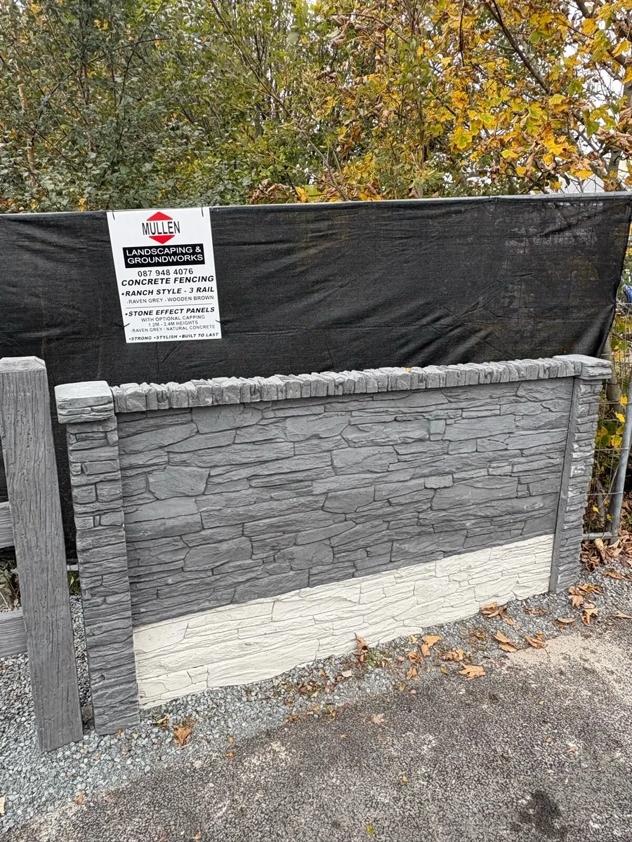 Concrete fencing - Image 4