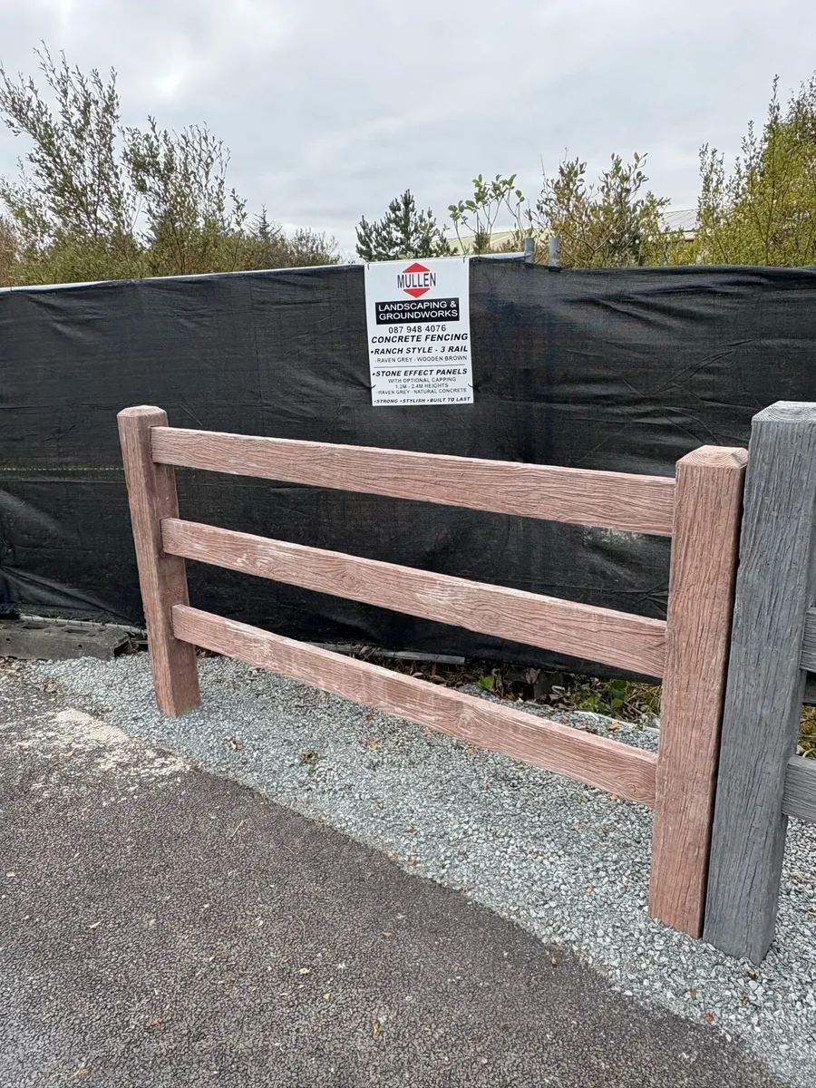 Concrete fencing - Image 2