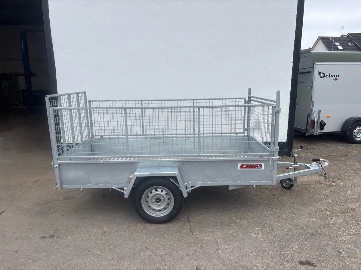7 x 4 & 8 x 4 single axle general purpose trailers - Image 2