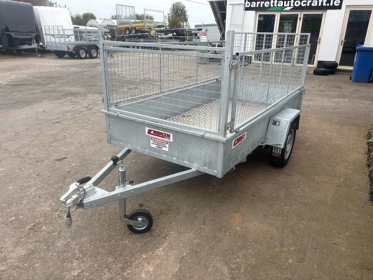 7 x 4 & 8 x 4 single axle general purpose trailers - Image 3