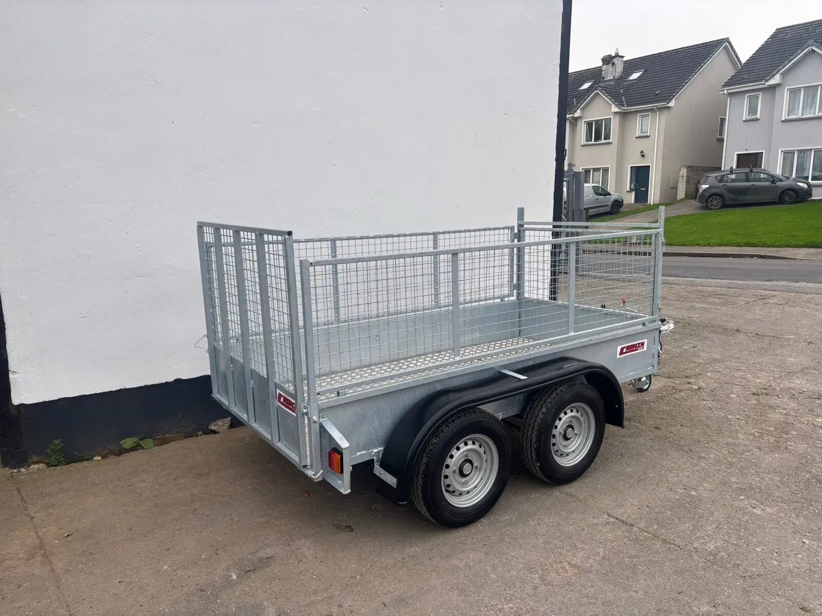 8 x 4 Double Axle Cronin trailers - Image 3