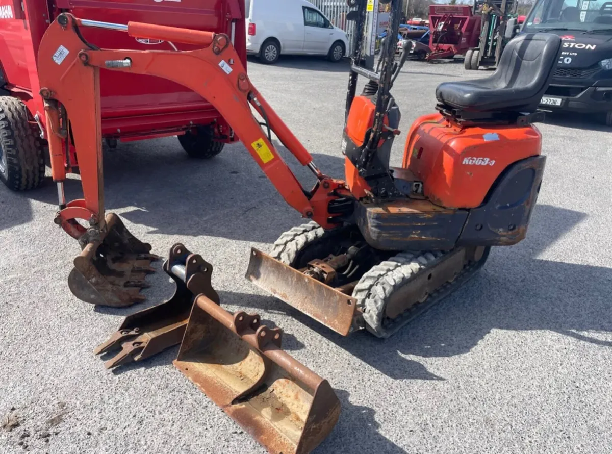 Kubota Mini Digger - Image 1
