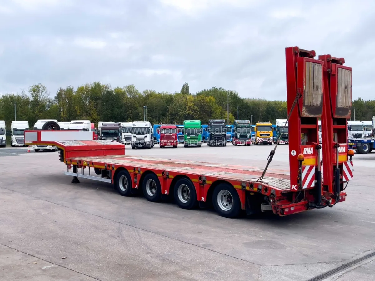 2016 KASSBOHRER 4 AXLE EXTENDABLE LOW LOADER - Image 4