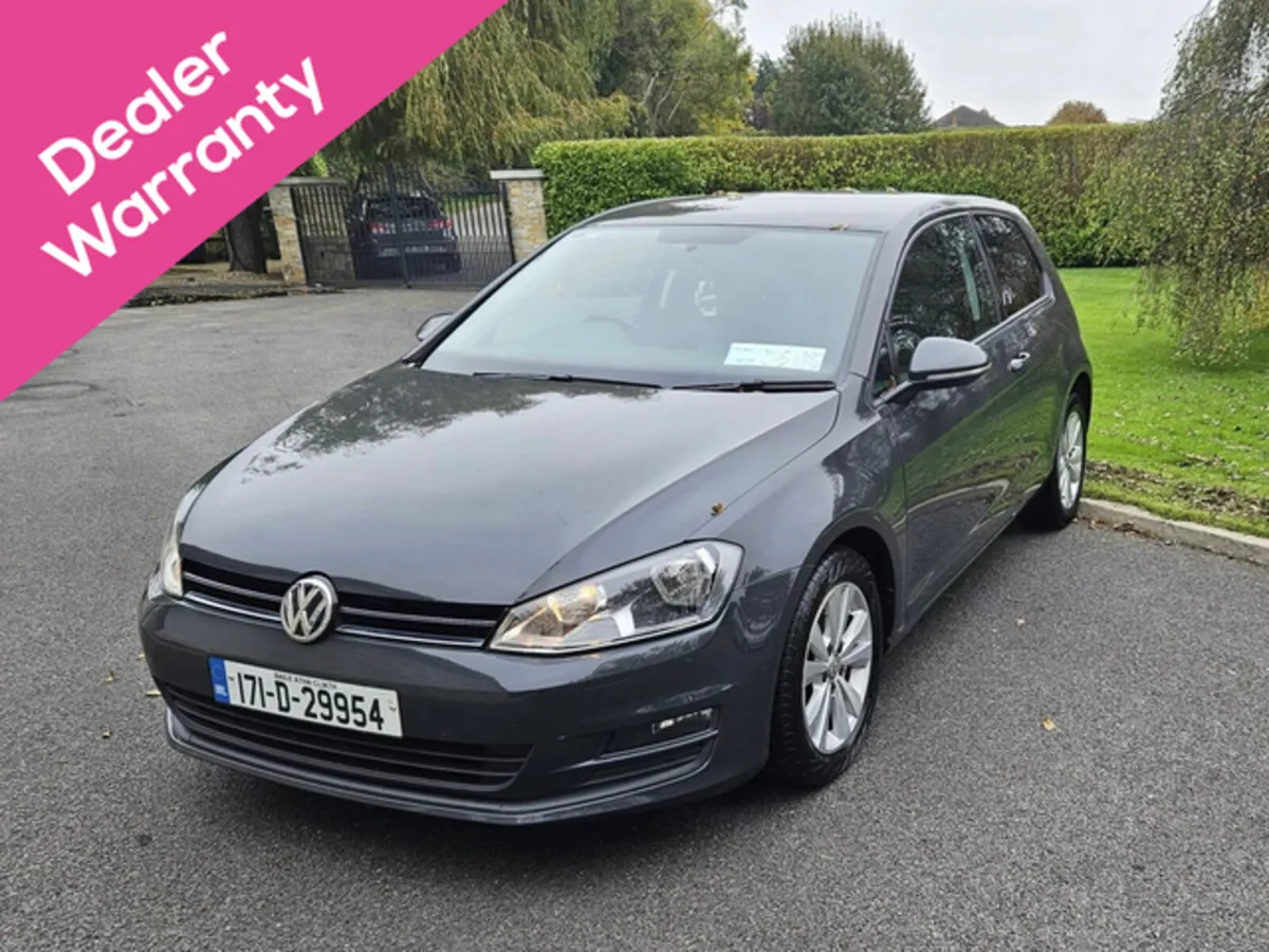 2017 VW Golf 1.6 TDI - COMMERCIAL VAN- VAT INVOICE - Image 1