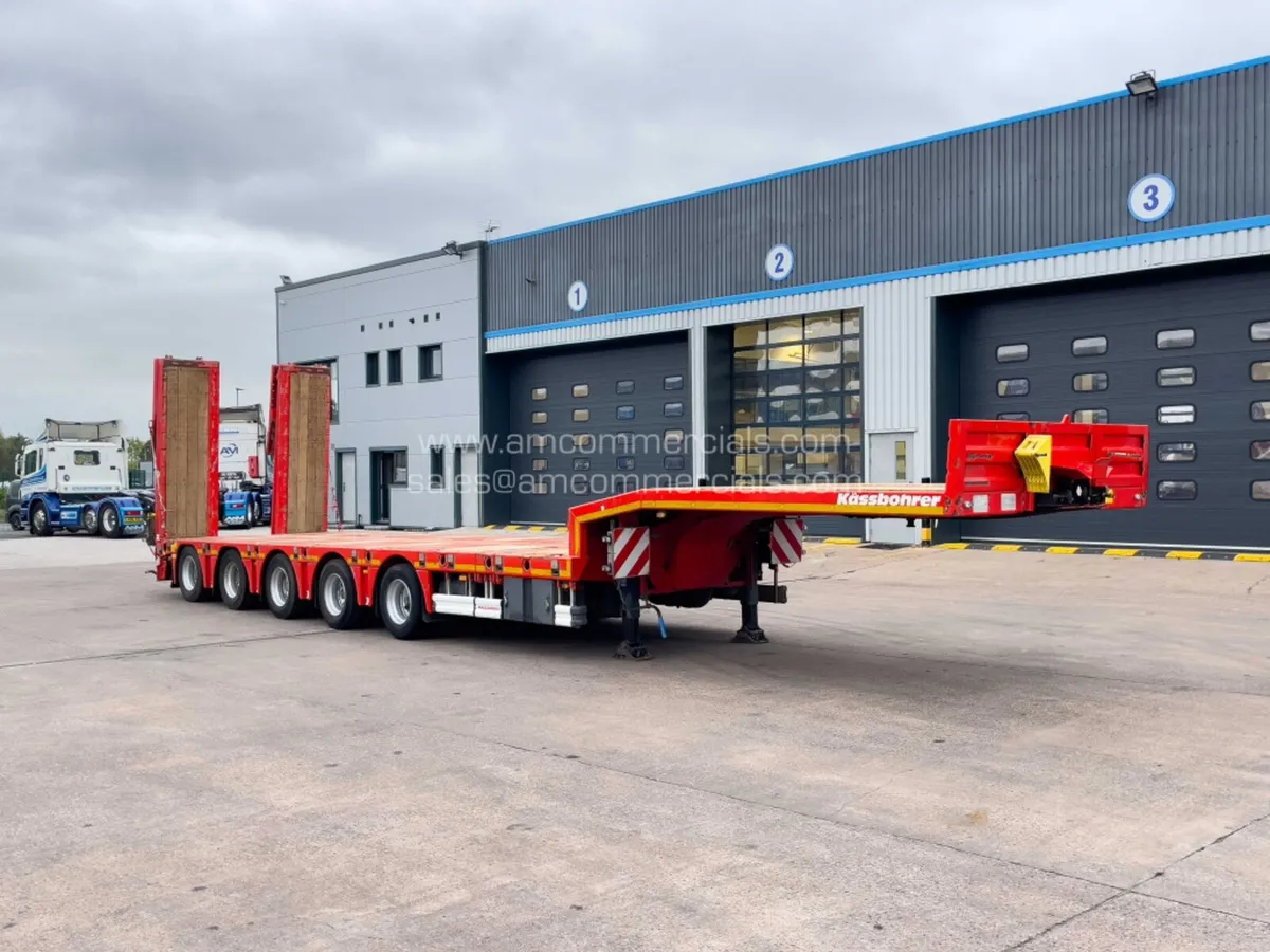 2022 KASSBOHRER 5 AXLE EXTENDABLE LOW LOADER 9FT - Image 1