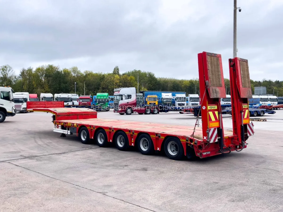 2022 KASSBOHRER 5 AXLE EXTENDABLE LOW LOADER 9FT - Image 4