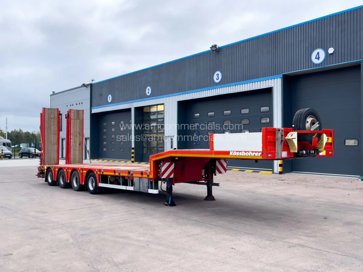 2016 KASSBOHRER 4 AXLE EXTENDABLE LOW LOADER - Image 1