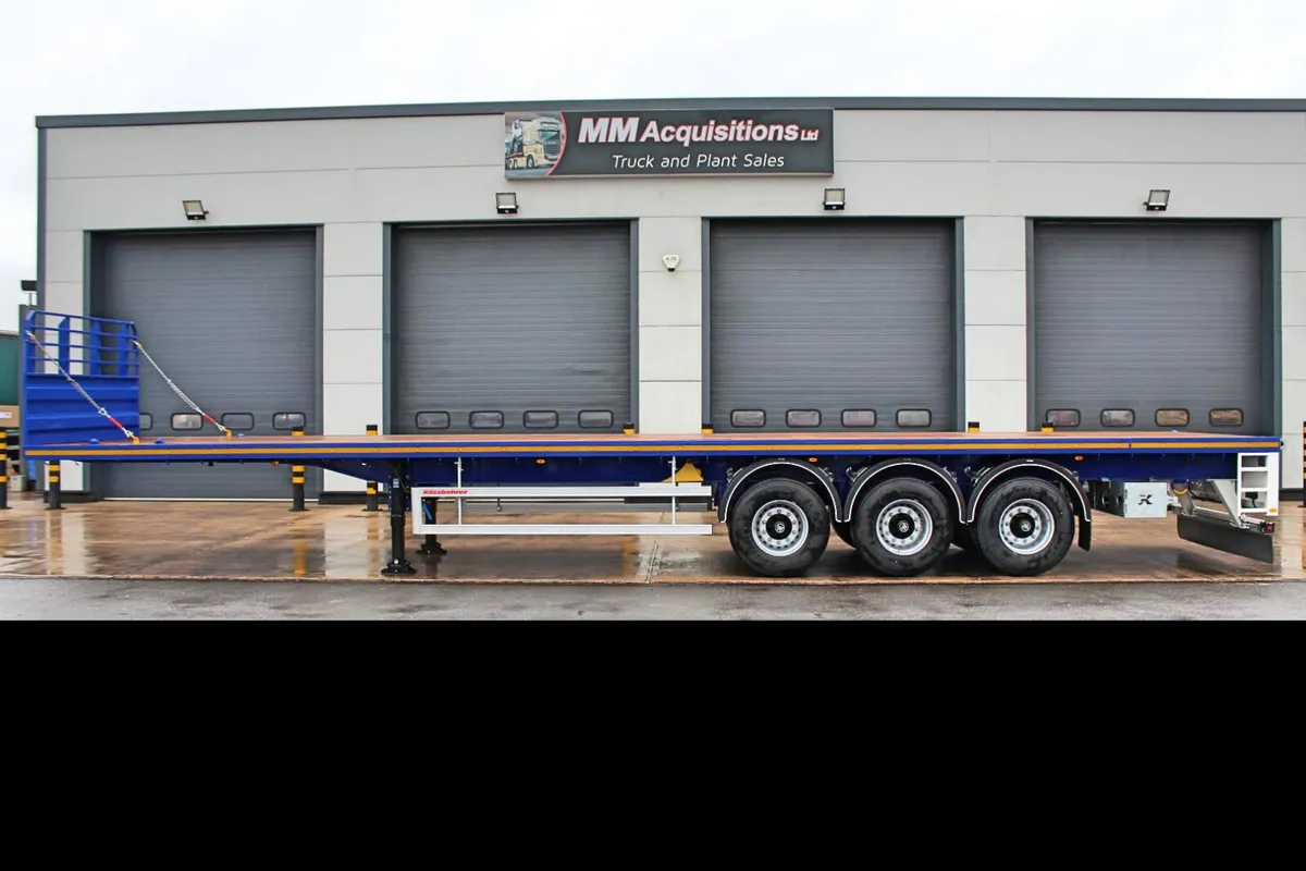 2025 KÄSSBOHRER SPW SR 3 AXLE PSK FLATBED TRAILER - Image 3