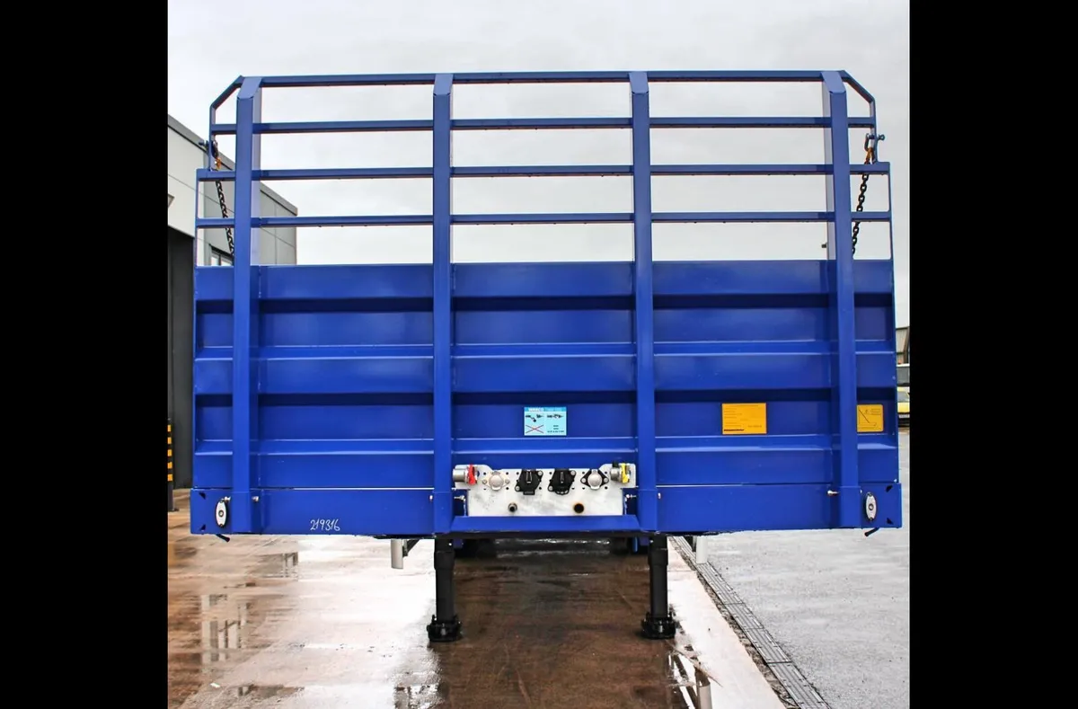 2025 KÄSSBOHRER SPW SR 3 AXLE PSK FLATBED TRAILER - Image 2